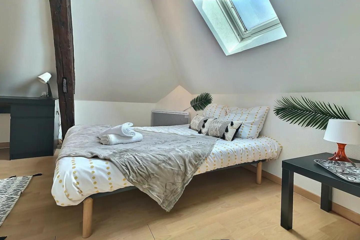 Le Travel - Appartement Equipe Proche Centre Et Yschools Troyes Eksteriør bilde